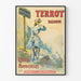 Vintage-Poster von Terrot Cycles und Motocycles Dijon