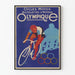 Vintage-Poster für Fahrräder, Motorräder und Motorfahrräder Olympisch