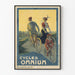 Vintage-Poster Cycles Omnium Wanddekoration
