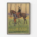 Vintage-Poster Cycles Peugeot Valentigney Doubs