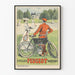 Vintage-Poster von Cycles Peugeot zur Wanddekoration
