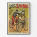 Vintage-Poster Cycles Saving in Paris für Wanddekoration