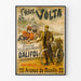 Vintage-Poster Cycles Volta, Retro-Wanddekoration Fahrrad