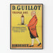 Vintage-Poster D. Guillot Triple Sec Bordeaux Dekorativ
