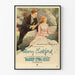 Vintage-Poster Daddy Long Legs Mary Pickford Wanddekoration