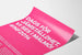 Plakat Dags för Gleichstellung Malmö 2014 - Poster Feministe Rose