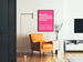 Plakat Dags för Gleichstellung Malmö 2014 - Poster Feministe Rose