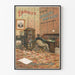 Vintage-Poster Danner's Original Revolving Book-Cases Wanddekoration