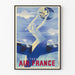 Vintage-Poster Air France 'Dans tous les ciels' von R. de Valerio