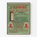 Vintage-Poster L'Héadine Friction Antiseptique für Friseursalons
