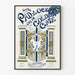 Vintage-Poster Dars'a Padlock on de Golden Gate