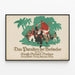 Vintage-Poster Das Paradies der Verbrecher – Originale Wanddekoration — gerahmtes Bild an der Wand