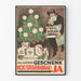 Vintage Poster Wanddekoration - Steuerermäßigung 10%