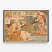 Vintage-Poster Dayton Cycles Tentation Suprême - Retro-Wanddekoration — gerahmtes Bild an der Wand
