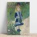 Reproduktion des Gemäldes der kleinen Mädchen mit der Gießkanne - Pierre-Auguste Renoir