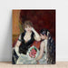 Reproduktion des Gemäldes einer Loge im Theater - Pierre-Auguste Renoir