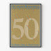 Vintage-Poster der Gouden Boekenweek 1985 Wanddekoration
