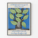 Poster Baum der Rechte und Freiheiten in Myanmar-Sprache