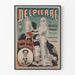 Vintage-Poster Delpierre Imitationen Künstlerisch für Wanddekoration