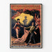 Vintage-Poster 1889 Weltausstellung Paris - Mysterienspiel von Delprade