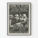 Vintage-Poster für die Befreiung von Edgardo Enriquez und Regina Marcondes