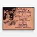 Vintage-Poster der Nationalen Skandinavischen Kunstmesse — gerahmtes Bild an der Wand
