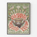 Vintage-Kunstposter für Kunstausstellung