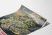 Vintage-Poster Den Store Norske Kunsthistorie mit Baum-Illustration