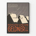 Vintage-Poster Kohlen-Union Geldner – Industrielle Wanddekoration