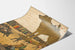 Dekoratives Poster Der Riesengeist aus Holz - Vintage Wanddruck