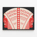 Vintage-Poster für Dekoration Indian Room Chic-N-Coop Restaurant Montréal — gerahmtes Bild an der Wand