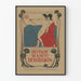 Deutscher Vintage-Poster für Kunst und Dekoration