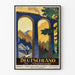 Vintage-Poster Schwarzwald und Viadukt