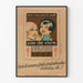 Vintage-Poster Tuberkuloseprävention 1932 – Zwei Groschen für die Gesundheit