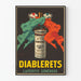 Vintage-Poster Bitter der Diablerets - Retro-Wanddekoration für den Aperitif