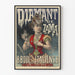 Vintage-Poster Diamant de Zama - Elegante Wanddekoration