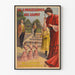 Vintage-Poster Prinzessin Liliput Wanddekoration