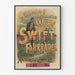 Vintage-Poster Swift Fahrräder - Elegante Wanddekoration