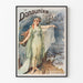 Vintage-Poster Donau Nixe Ballett - Künstlerische Wanddekoration