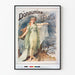 Vintage-Poster Donau Nixe Ballett in fünf Bildern
