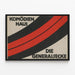 Vintage-Poster Komödienhaus Die Generalsecke — gerahmtes Bild an der Wand
