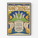 Vintage-Poster Die Insel Stil Jugendstil