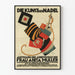 Vintage-Poster Ausstellung Kunst des Fadens von Anita Müller