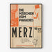 Vintage-Poster Die Märchen vom Paradies MERZ 1925