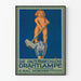 Vintage-Poster Die unzerbrechliche Drahtlampe – Industrielle Wanddekoration