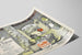 Vintage-Poster Diem & Wing Paper Company - Retro-Wanddekoration — Ansicht des Kunstwerks
