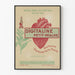 Vintage-Poster Digitaline Petit-Mialhe Medizinische Wanddekoration