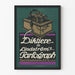 Vintage-Poster Diktiere Lindström Parlograph Wanddekoration