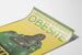 Vintage-Poster Fettleibigkeit Dinitra – Wanddekoration Poster für Gesundheit im Vintage-Stil