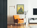Vintage-Poster Fettleibigkeit Dinitra – Wanddekoration Poster für Gesundheit im Vintage-Stil
